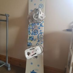 Snowboard and Boots