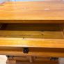 Rustic solid pine bedside cabinet Image 5