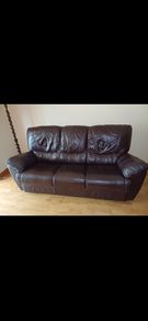 Leather couch