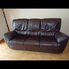 Leather couch