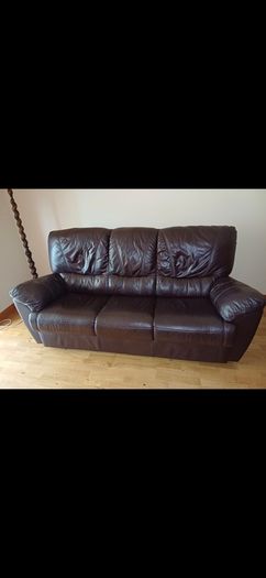 Leather couch