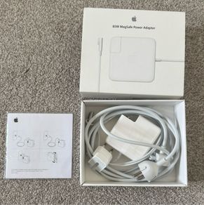 Apple 85w MagSafe 1 Adapter with EU or UK Cable