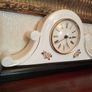 Rare Bone China Royal  Tara HARMONY Mantle Clock Image 3