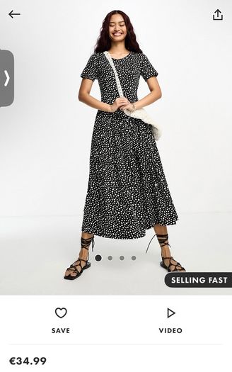Wednesday Girl Midi Dress