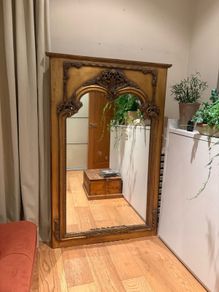 Large ornate mirror