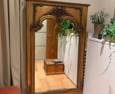 Large ornate mirror
