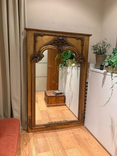 Large ornate mirror