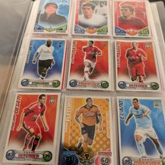 2008 match attax and premier league cards including an auto