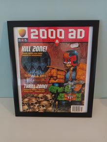 Judge Dredd , Framed Original Comics