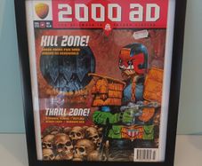 Judge Dredd , Framed Original Comics
