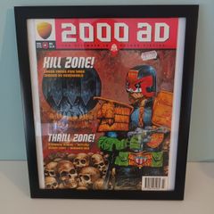 Judge Dredd , Framed Original Comics
