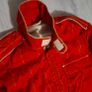 Vintage Red Racing Suit and Shoes Image 3
