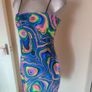 Brand new Shein over the knee multi colour strappy dress  size L UK12/14 EU40/42 Postage included Image 2