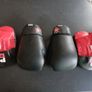 8 oz boxing gloves and pads Image 2