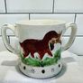 antique frog mug Image 2