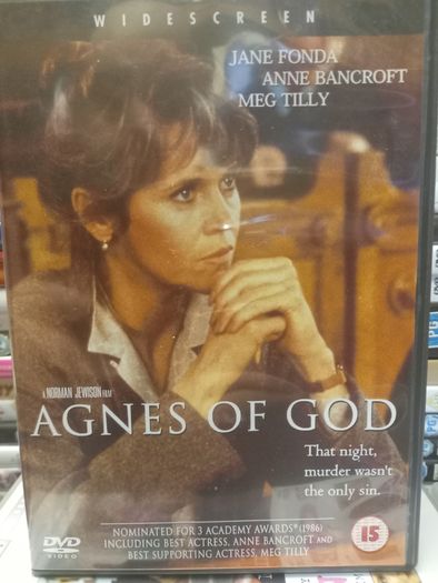 Agnes Of God Dvd Jane Fonda Anne Bancroft Drama Movie