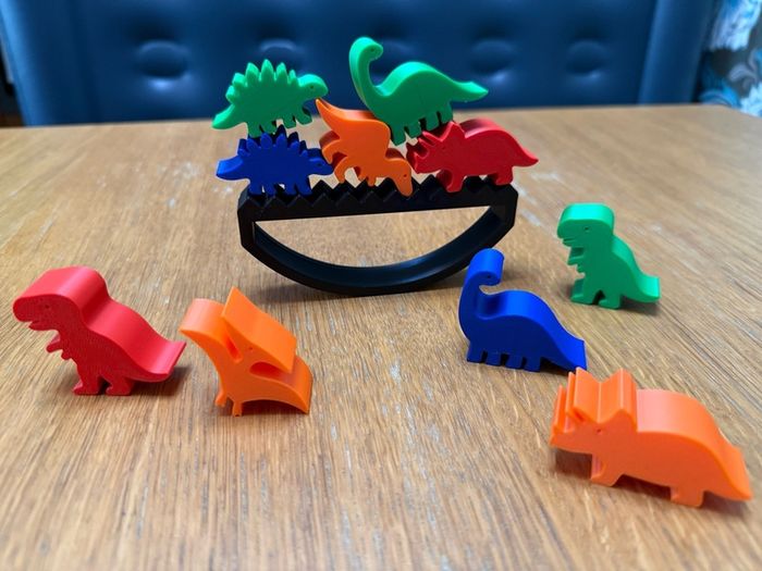Dino Balance Game