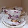 Beautiful  Royal Imperial 19 Piece Tea Set. Finest Bone China Image 2