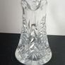 Vintage Crystal Cut Glass Pitcher Jug Image 6