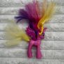 My Little Pony Friendship Is Magic Princess Cadence Tinsel Brushable Figure G4 Damaged hair Used Please see photos Image 6