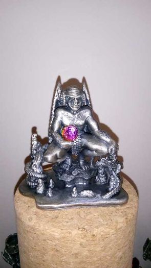 Metal Figure With Crystal - The Demon Of The Catacombs