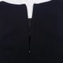 Hobbs Black Sleeveless Waist Pleated Tailored 100% Wool Sheath Dress 10UK/38EU Image 8