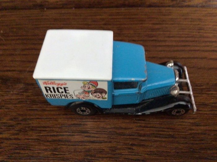 Vintage Matchbox 1979 Rice Krispies advertising  Die Cast Ford Van