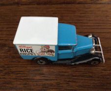 Vintage Matchbox 1979 Rice Krispies advertising  Die Cast Ford Van
