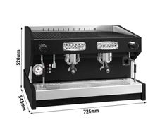 2 Group Comercial Coffee Machine