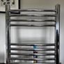 Chrome Electric Towel Radiators: 2 Available Image 3