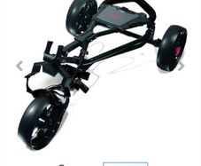 Ezeglide Junior Cruiser Trolley Black - Junior Foldable Golf Buggy Cart