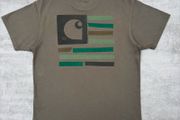 Khaki Carhartt WIP SS Medley State T-Shirt