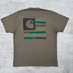 Khaki Carhartt WIP SS Medley State T-Shirt