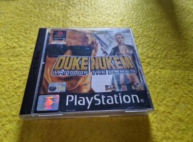 Duke Nukem Land of Babes PlayStation1 ps1 PlayStation2 ps2 games Original