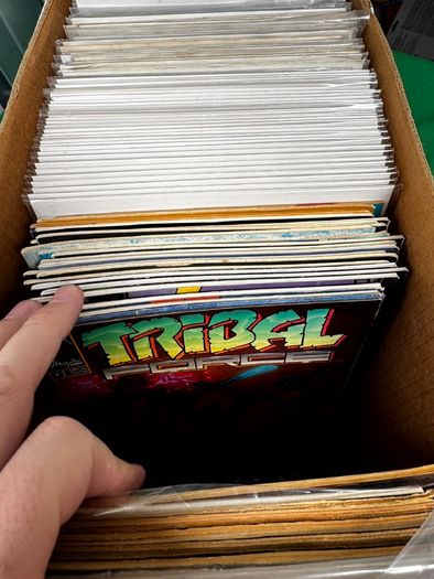 Indie Long Comic Box w 325 Comics for Sale