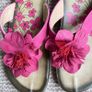 Pink Flower Sandals Image 2