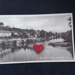 Ireland Postcard : Showing The River Lee at Sunday's Well , Cork