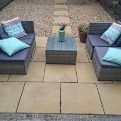 Rattan garden furniture set