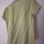 Green linen blouse Size M Image 4