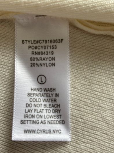 Longline Cream Cardigan (BNWT)