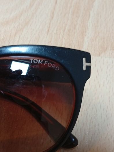 Tom Ford Saskia 330 Crystal Cat Eye Sunglasses