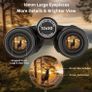 Binoculars for Adults Bird Watching usogood 12x50 High Power Binoculars for Stargazing, Traveling, Hunting and Hiking with Tripod Phone Adaptor for Photography - BaK-4 Prisms, FMC Lens Black Image 2