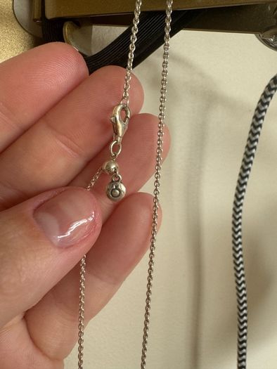 Genuine PANDORA 390405CZ-70 Hearts Of Love Necklace 70cm adjustable Chain