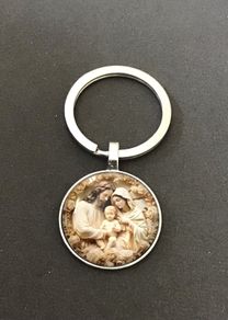 Religious Keyring Holy Family