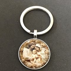 Religious Keyring Holy Family