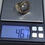 Vintage 9ct Gold Sovereign Ring Mount Image 7