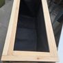 Handmade Raised Garden Planter  Solid treated Wood (1m)  (dog not included ) Image 5