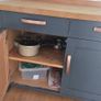 Solid Butchers Block Kitchen Island. Sideboard. Heavy Sturdy Image 5