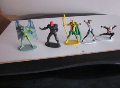 Marvel Mini Figures X5