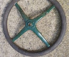 Vintage Car Steering Wheel